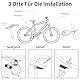 Aktualisierung Fahrrad Abschleppseil Kinder | 2m Traktionsseil für Fahrräder | Eltern-Kind Zugseil Abschleppseil für Kinderfahrräder | MTB Bike Accessoire - Patent Design