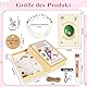 TUZELIYA Einschulung Geschenk Mädchen Jungen Schultüte Füllung - Einschulung Geschenkbox mit Armband Lernstein Grußkarte LED Lichterkette für Schulkind 2025 - Schulanfang Glücksbringer Geldgeschenk