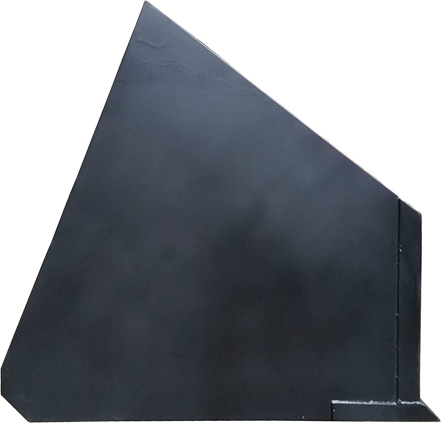 SRM-Design Schüttgutschaufel 180cm Schwarz Kunststoff Flachschaufel Kohlenstoffstahl