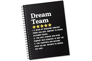 Dream Team Definition Spiral Notebook