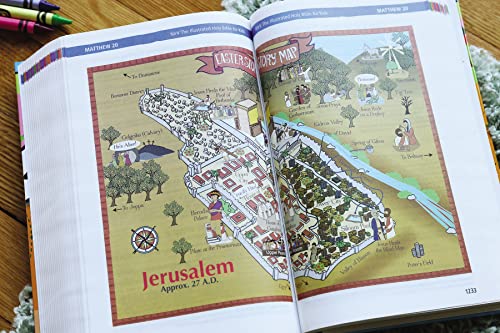 Harpercollins 9780310765790 Nirv, The Illustrated Holy Bible thumb #5