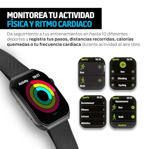 La mejor comparación de redlemon smartwatch los más recomendados. 3 redlemon smartwatch marca Redlemon (3)