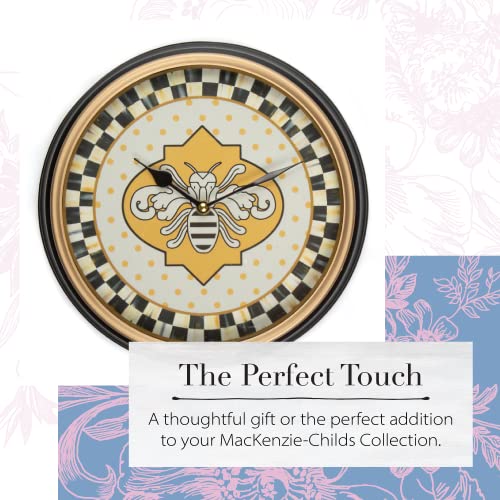 Mackenziechildswallclockdecorativeclockforhomeorofficequeenbee Urban Country Home Decor Mackenzie childs wall clock decorative clock for home or office queen bee urban country home decor