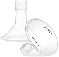 Vista 11 de Nenesupply Insertos de 0.669 in y bridas flexibles de 0.945 in compatibles con extractor de leche Lansinoh de repuesto a brida Lansinoh de 0.669 in