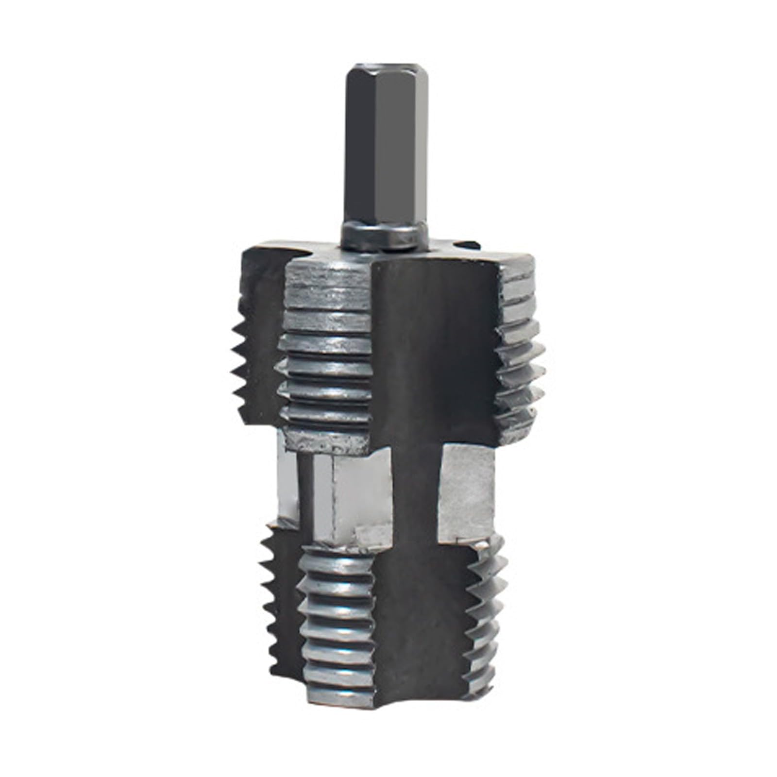 2025 Generic Metal Pipe Tap - Double Ended Pipe Tap For PPR/PVC Pipe, Precision Plumbing Work Pipe Threading Tool, 0.25 Inches X 2.047 Inches (1)