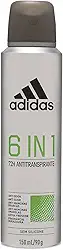 Coty - Desodorante Aero Ant Adidas 150Ml Masc 6 In 1
