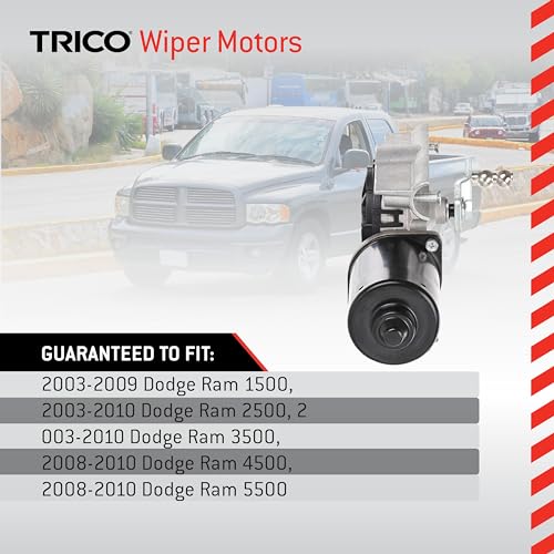 Image of TRICO 85-3025WM Replacement Windshield Wiper Motor for Dodge Ram 1500 2009-03, Ram 2500 2010-03, Ram 3500 2010-03, Ram 4500 2010-08, Ram 5500 2010-08
