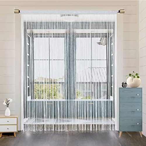 HSYLYM String Türvorhang Fensterdekoration Raumteiler Dekoration...