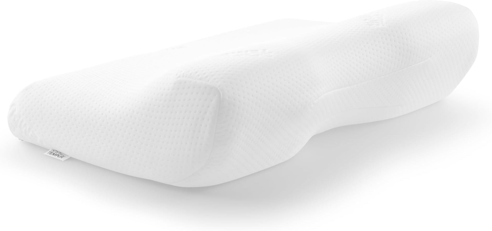 TEMPUR Millennium Memory Foam Pillow, Ergonomic Neck Support Pillow for Back and Side Sleepers, Firm Lying Feel, M (54 x 32 x 11/6 cm), White