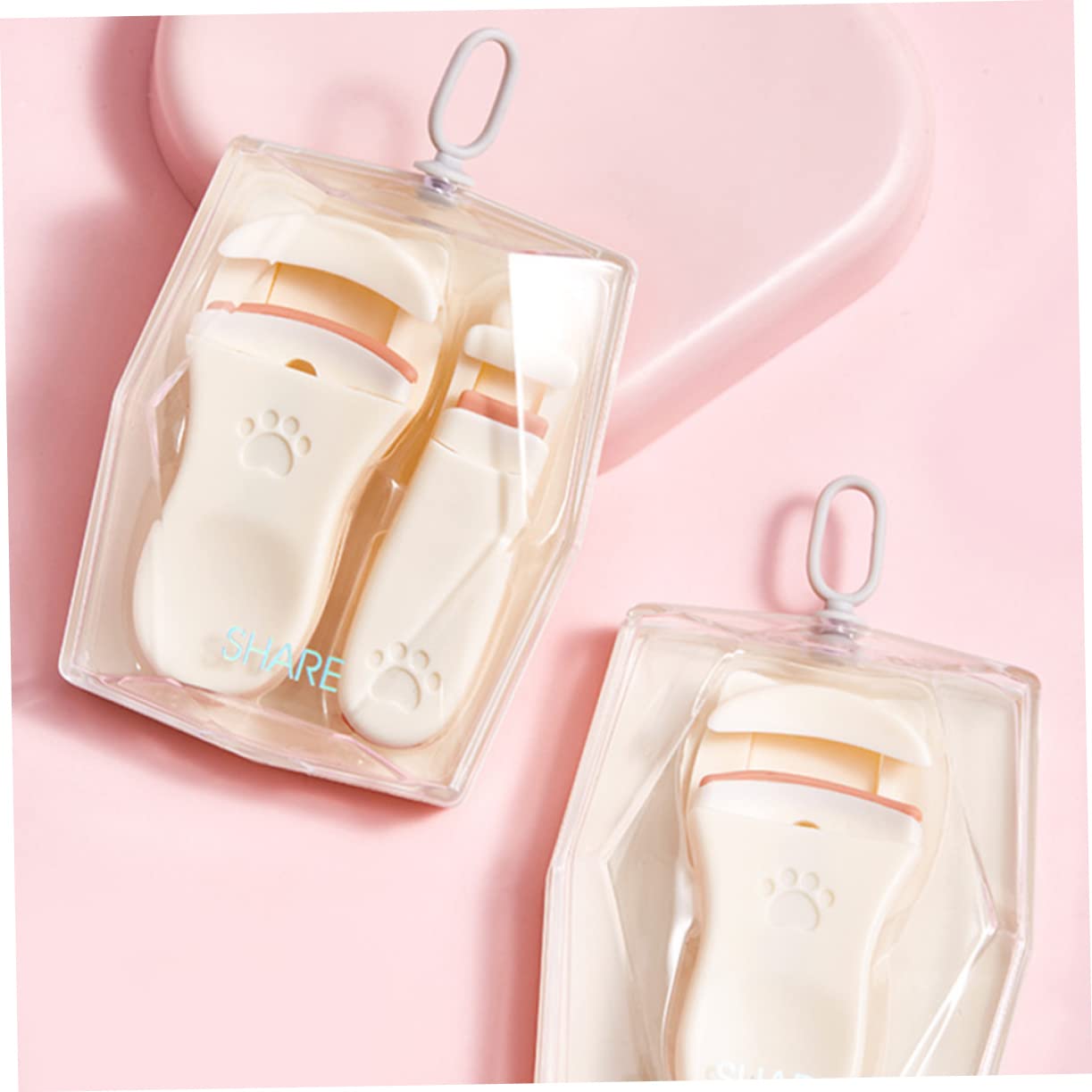 Healeved 10piezas Curlers De Pestañas Portátiles Rizador Profesional De Herramienta De Maquillaje Para Pestañas Diseño Ergonómico Para