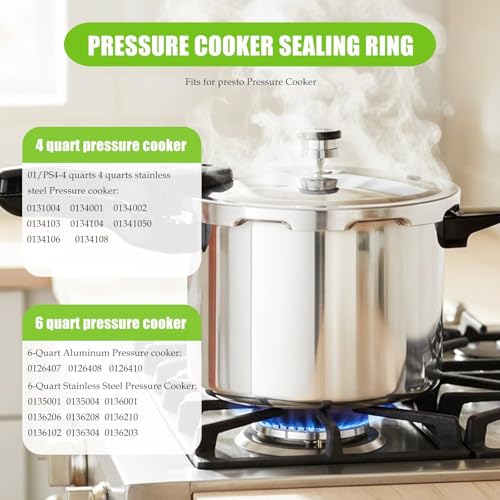 Anillo de Sellado para Olla a Presión Compatible 6 Quart miniatura 5