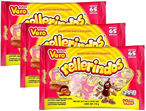 Vero Mexican Tamarindo Candy Rellerindos - 65 unidades miniatura 1