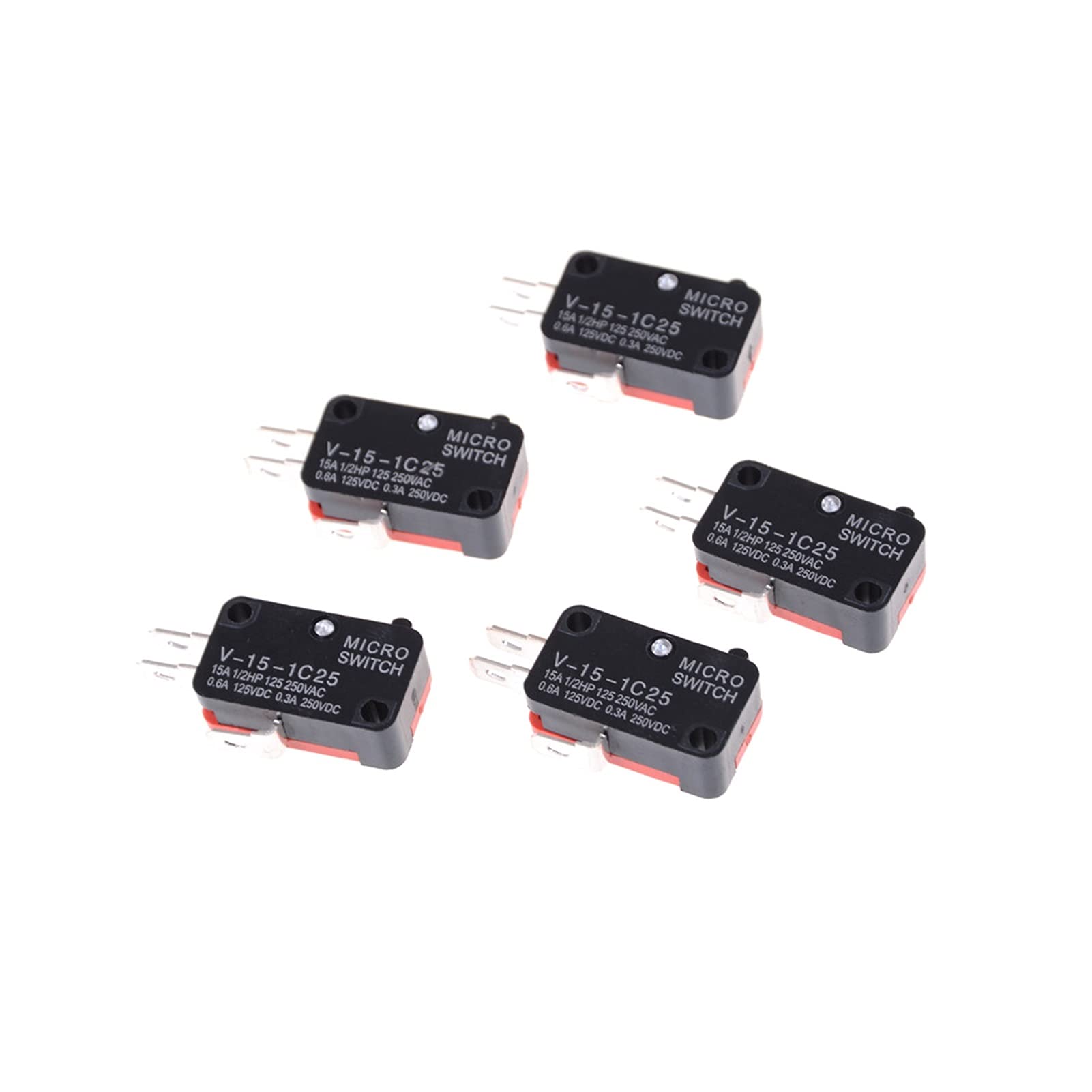 Micro Interruttori 5 pz/Lotto 250 V 16A Forno A Microonde Porta Arcade Cherry Pulsante SPDT 1 No 1 NC Micro Interruttore