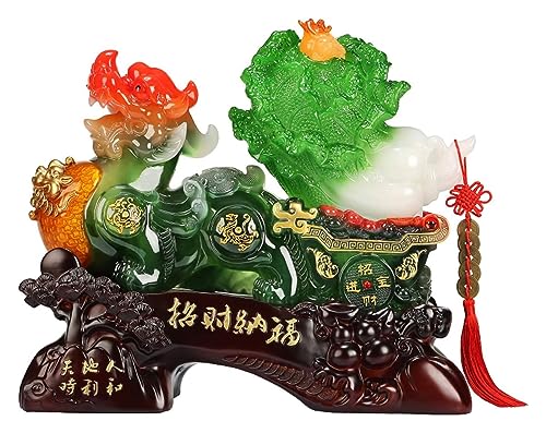 Ornements Feng Shui en résine pour attirer la prospérité dans votre commerce