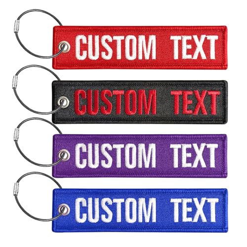 1PCS Luggage Tags, Custom Name/Text Luggage Tag, Personalized Travel Luggage Labels with Stainless Steel Loop for Suitcases, Travel Backpacks,Sports Bag,Hiking Bag, Key