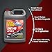 ABRO Gear Lube GL-1 SAE 140, 1 Gallon, Mineral-Based Lube, Free of Corrosive Compounds, Safe for Yellow Metals, Ideal for Manual Transmissions, Differentials, Rear Axles, Steering Gear Boxes