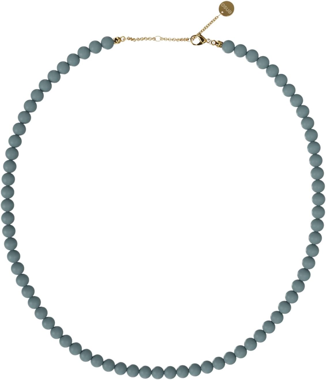 Enso Rings Embrace Silicone Necklace - Smooth, Lightweight Beaded Necklace