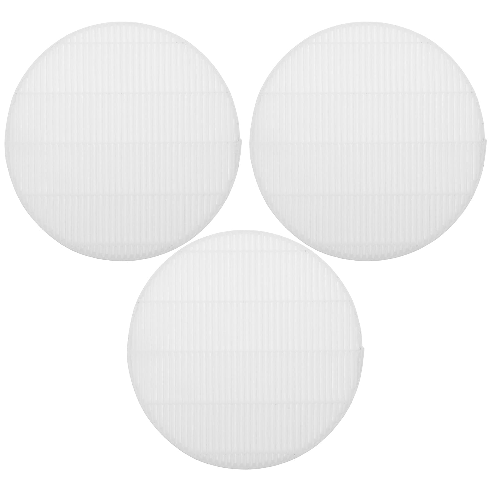 3 Filtri di Ricambio per Aspiratore Unghie Circolari 12cm Filtro Riutilizzabile per Collettore Polvere Manicure Accessori per Saloni e Uso Domestico