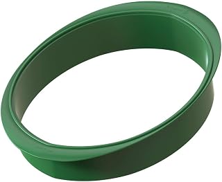 MaxiSteam® | Powiększenie Varoma do pojemnika Varoma modeli Thermomix TM6, TM5 i TM31 | pierścień z tworzywa sztucznego zapewnia więcej miejsca w pojemniku na aromat | Kolor: zielony | Made in Germany