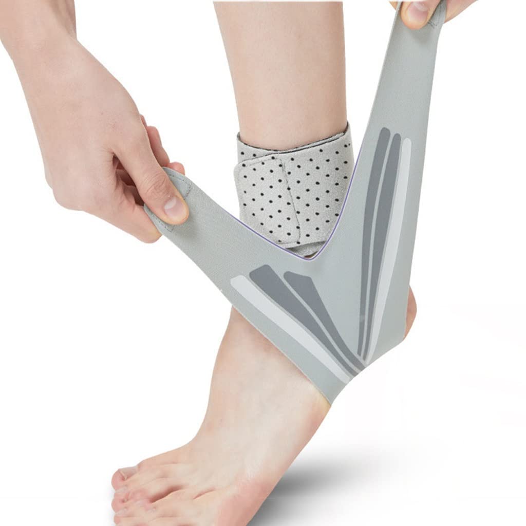 Soporte para la Periostitis Tibial, 1 par, para Mujer y Hombre, Tobillera Protectora, Soporte Plantar para el Tobillo, Protector (DS) (D pequeño)