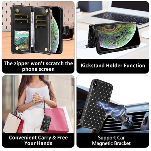 Coque iPhone XS Max Asuwish finition noire mate premium et sobre
