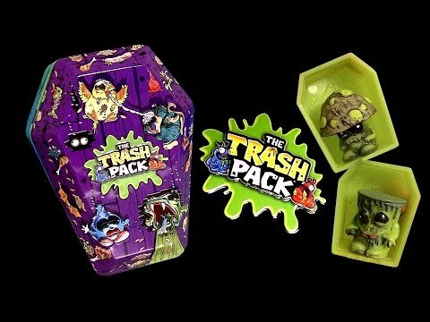 Prannoi Trash Pack Gross Zombies Rotten Coffin Collector's Tin