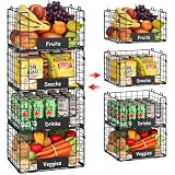 JKsmart Stackable Wire Baskets