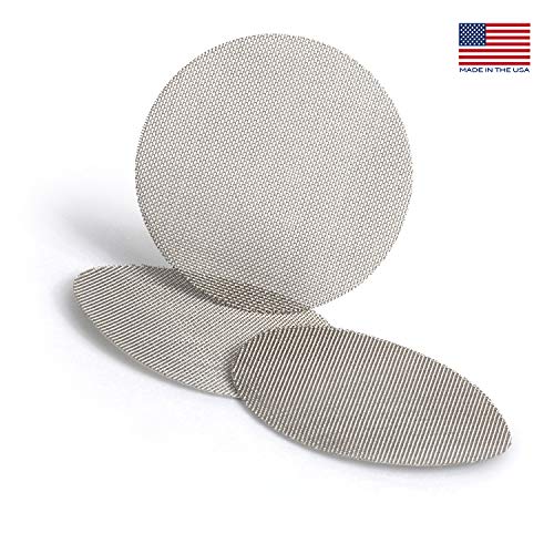 Made in The USA - 100 3/8\" (.375\") 304 Stainless Steel Premium Pipe Screen Filters