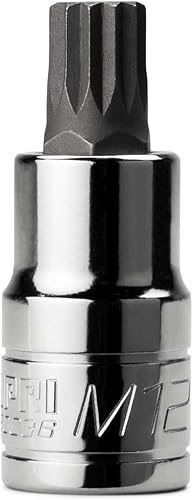 Capri Tools - CP30036 30036 - Enchufe de punta cuadrada triple XZN de 0.472in con unidad de 12 pulgada