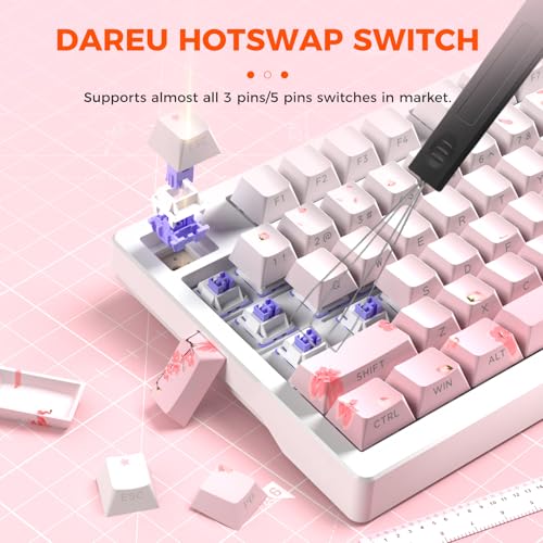 Teclado Mecánico DAREU EK75PRO Inalámbrico 75% RGB miniatura 6