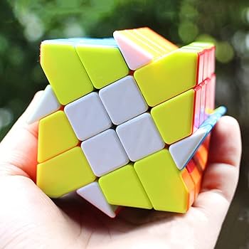 Amazon.com: AI-YUN 4x4x4 Windmill Speed Cube Unconventional