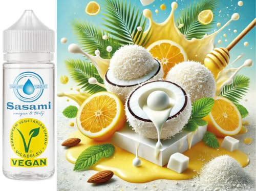 Noix de Coco Rafael et Citron Arôme Concentré Sasami 100ml pour une Vape Estivale