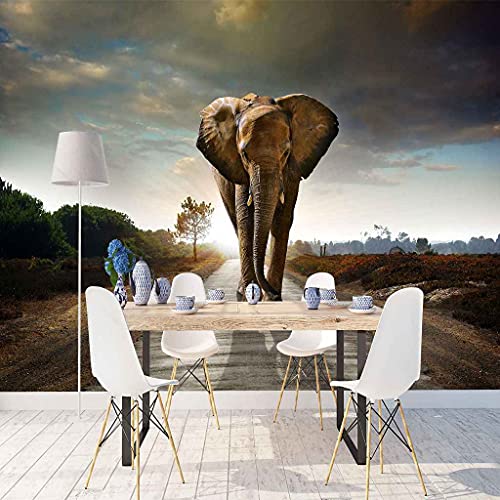Papier peint éléphant HD de qualité supérieure 3D - 4