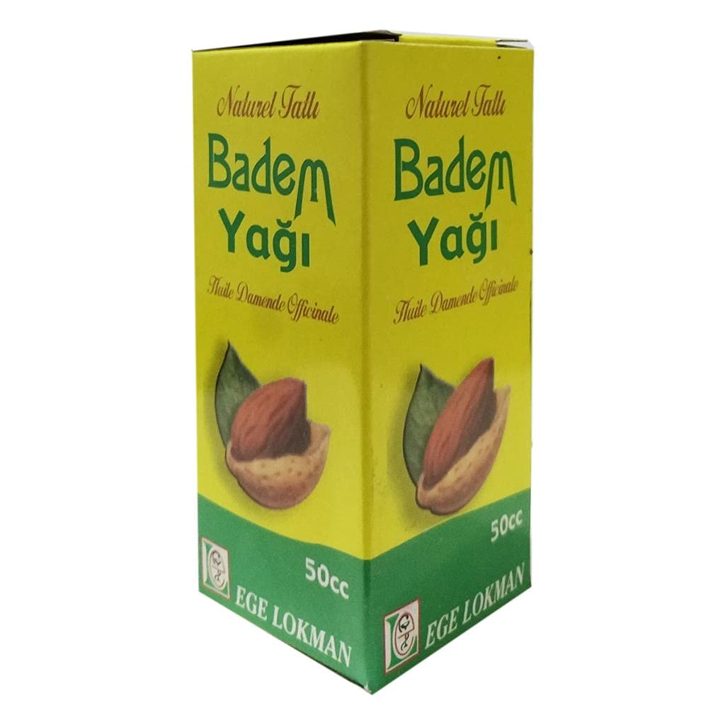 Ege Lokman Tatlı Badem Yağı 50 cc