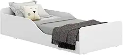 Cama Infantil Montessoriana p/colchão 70 x 150 cm Square Multimóveis Fgl2379 Branca
