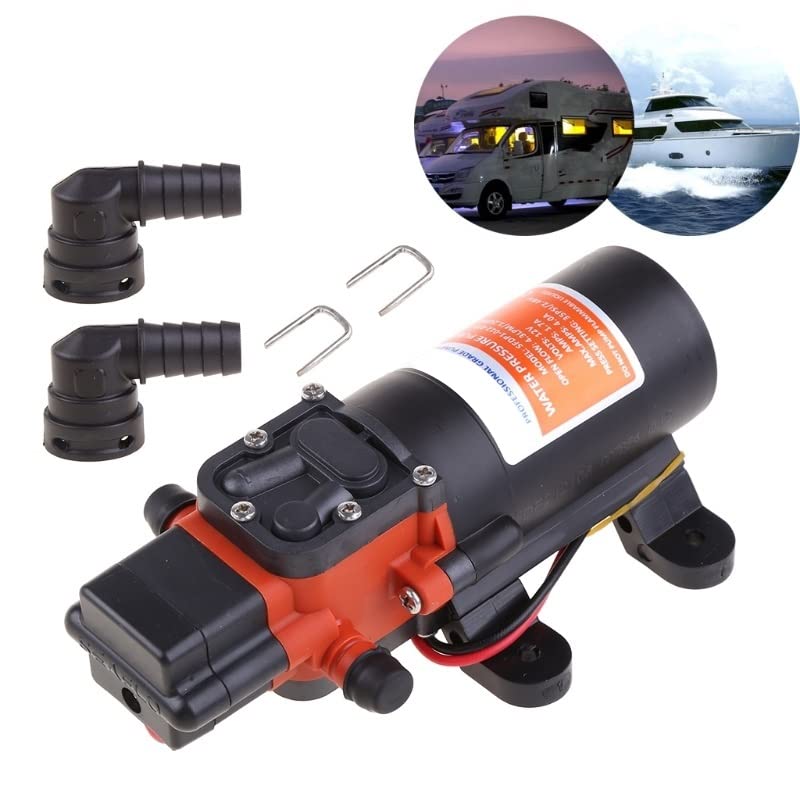 Amazon.co.jp: 電動水中ポンプ 圧力スイッチ付き 35PSI 12v 水