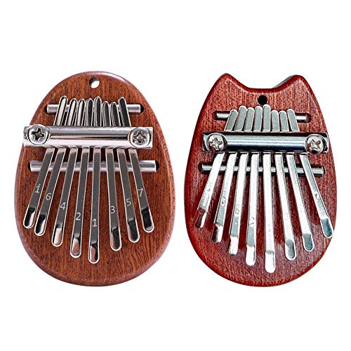 dragonaur-home decor Mini kalimba portable à 8 touches pour doigt, pouce, marimba, instrument de musique, cadeau pour… - Les Beatles, Paul McCartney, John Lennon, RIngo Starr, George Harrison dragonaur-home decor Mini kalimba portable à 8 touches pour doigt, pouce, marimba, instrument de musique, cadeau pour… – Image 8