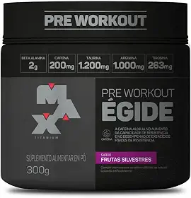 Egide Pre-Workout 300G Max Titanium (Frutas Silvestres)