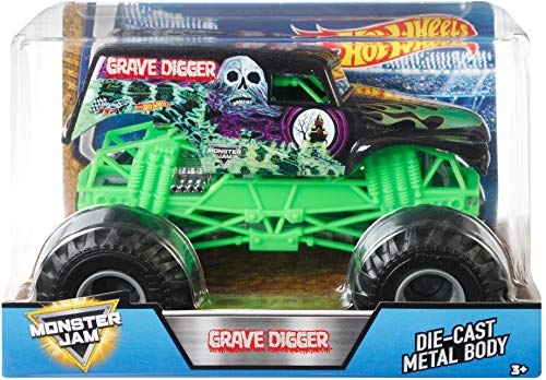 Hot Wheels Monster Jam Grave Digger 1:24 Escala miniatura 4
