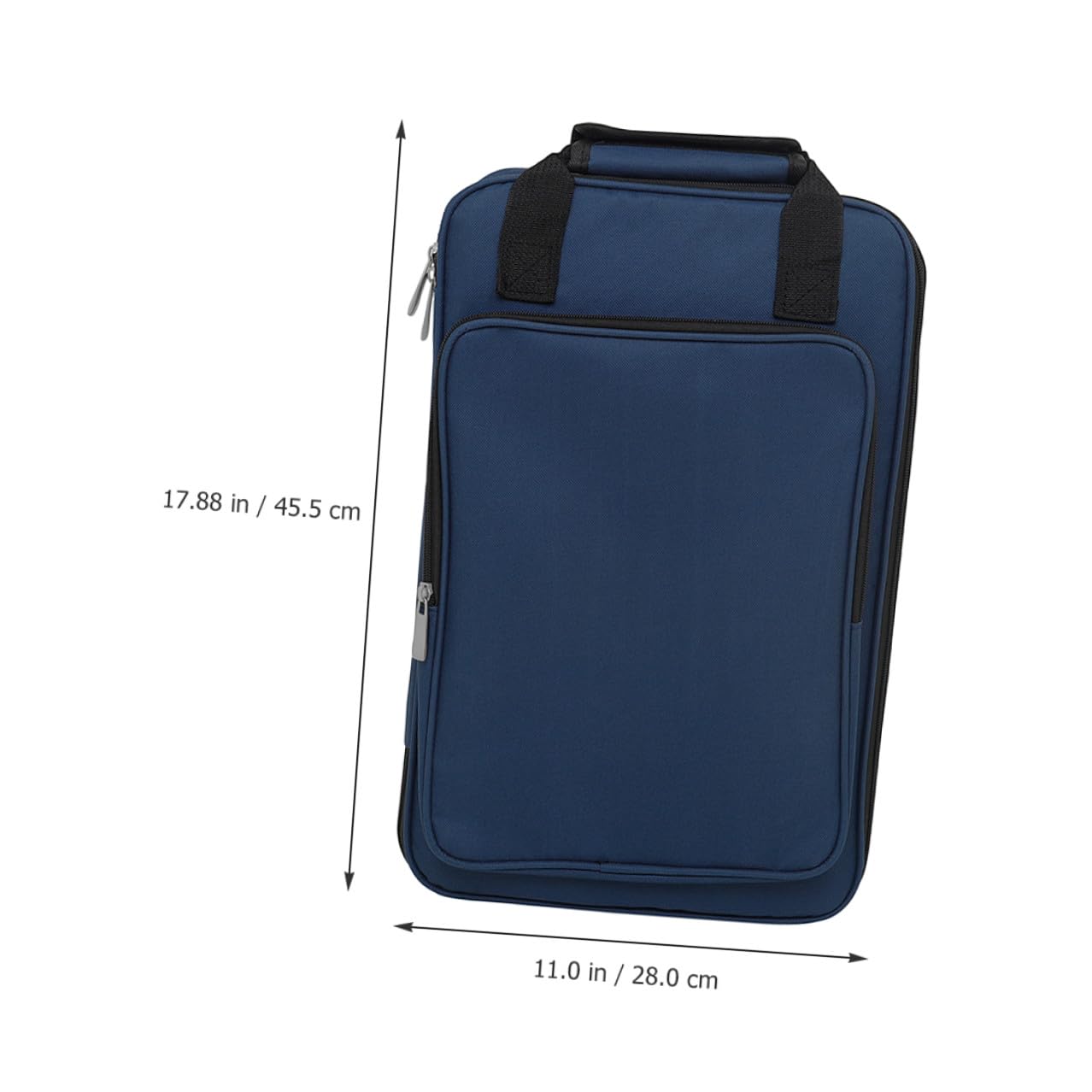 MAGICLULU Borsa con Tracolla per Bacchette Batteria Custodia Organizer Portatile in Oxford Robusto e Durevole per Sala Prove e Palco