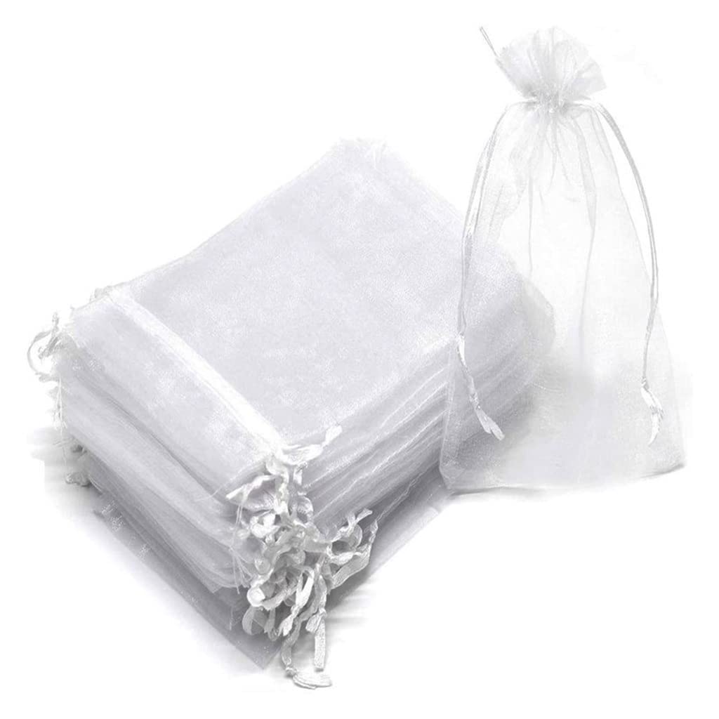 Fruit net bag, 100pcs Strawberry Grapes Fruit Grow Bags Netting Mesh Vegetable Plant Protection, For Garden Tools Supplies(1",17x23cm (100 Pcs))