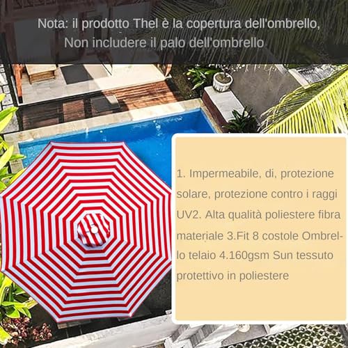Protección UV garantizada con la cubierta de recambio para toldos de jardín 3