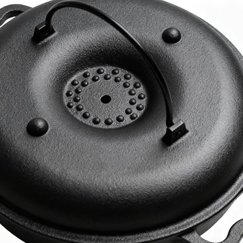 Miyanvuo Bratpfannen - aus Eisen für Süßkartoffeln mit Clip und Handschuhen,Kochpfanne - Für Das Kochen Auf Dem Herd Grillen Backen In Der Heimischen Küche Mit Süßkartoffel Und Mais Beim