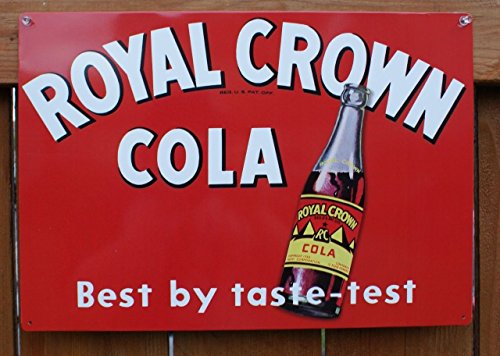 Royal Crown Cola Soda Tin Sign 13 x 17in