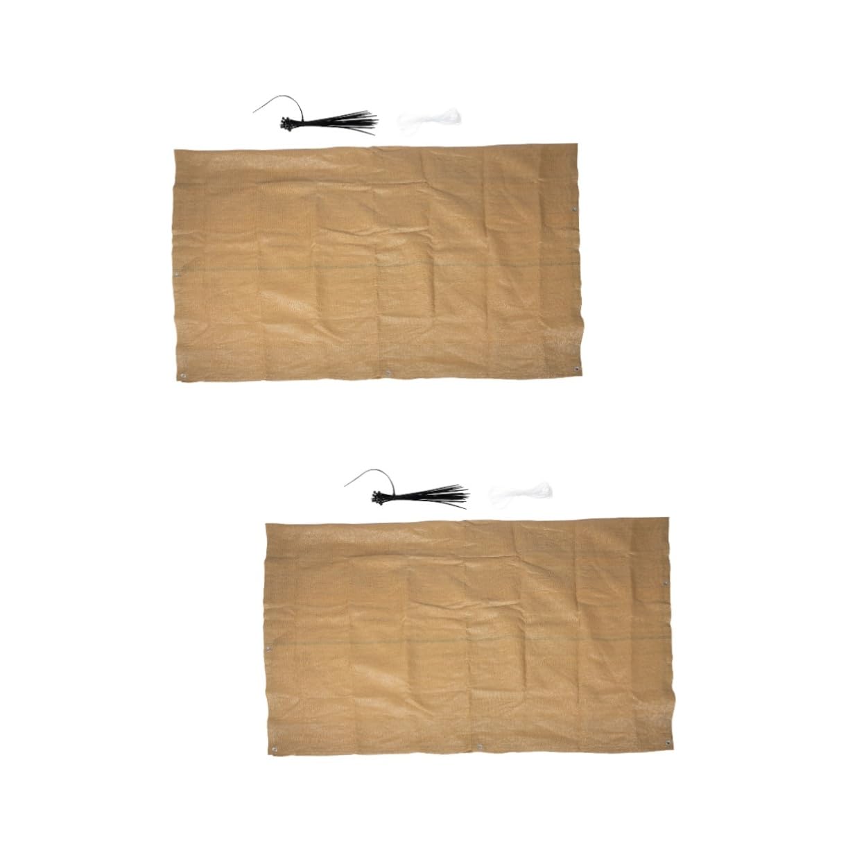 VANZACK 2pcs sunshade net outdoor shade canopy sail cloth shade patio garden carport square canopy sail block canopy sun shade cloth canopy for porch patio shade cloth plant hdpe deck