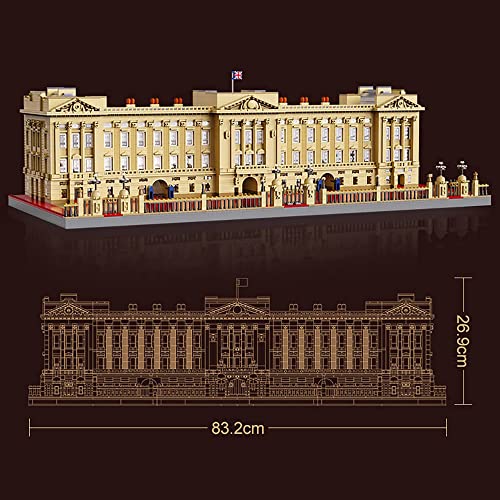 MISINI CADA Master C61501W Buckingham Palace Klemmbausteine, 5604/pcs MOC CADA Technik Berühmte Londoner Architektur… – Bild 6