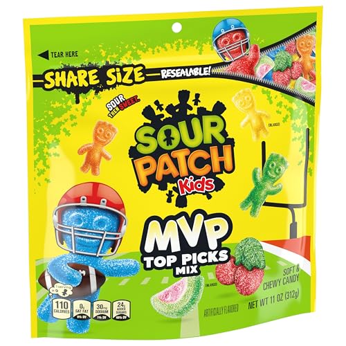 SOUR PATCH KIDS MVP Top Picks Mix Soft & Chewy Gummy Candy, 11 oz - image 9