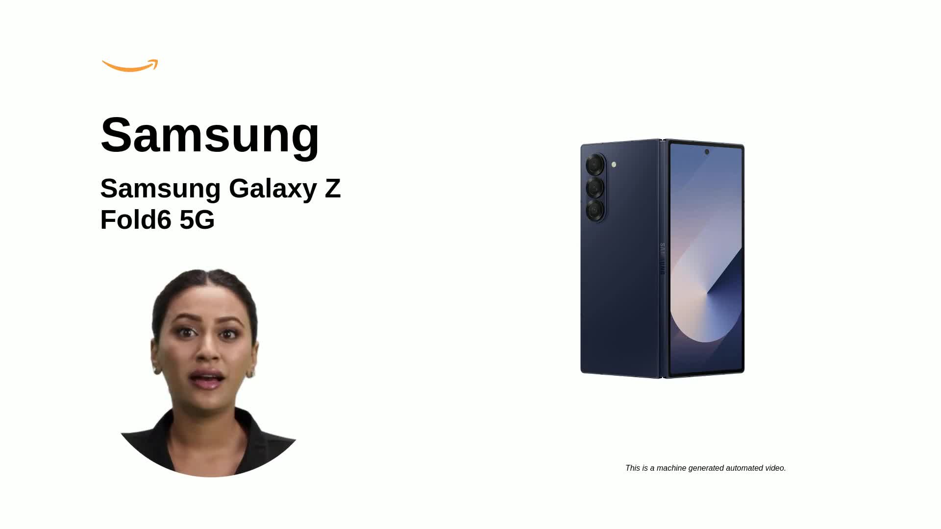 Samsung Galaxy Z Fold6 5G AI Smartphone