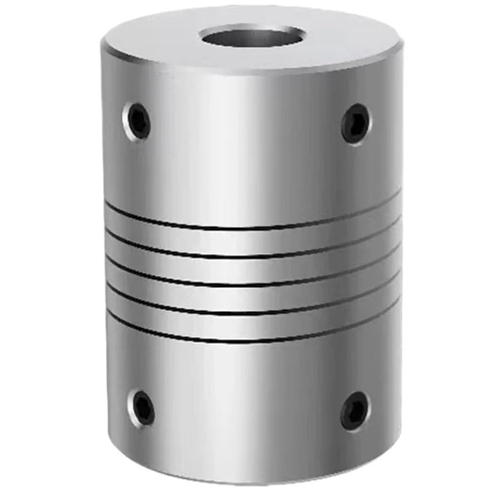Coupleur d'arbre à mâchoire de moteur CNC en aluminium, 5mm à 8mm, couplage Flexible OD, livraison directe 3/4/5/6/6.35/7/8/10mm LR D D19L25(6mmX10mm)