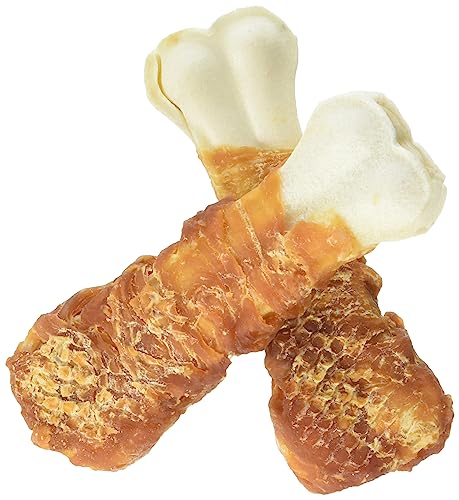 TX-31343 Chewing Bones Rawhide with Chicken Filet Coating 11cm